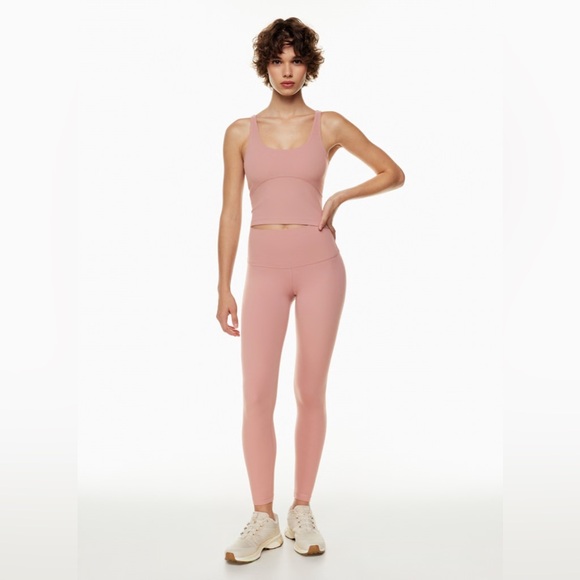 NWT - Aritzia TnaBUTTER™ Bound Sports Tank - Ashy Pink - Large - Picture 2 of 10